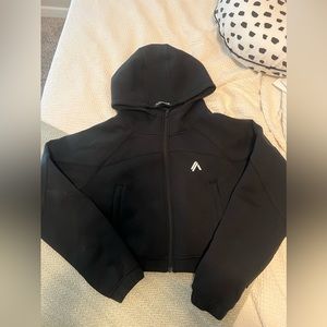 Alphalete cropped zip up